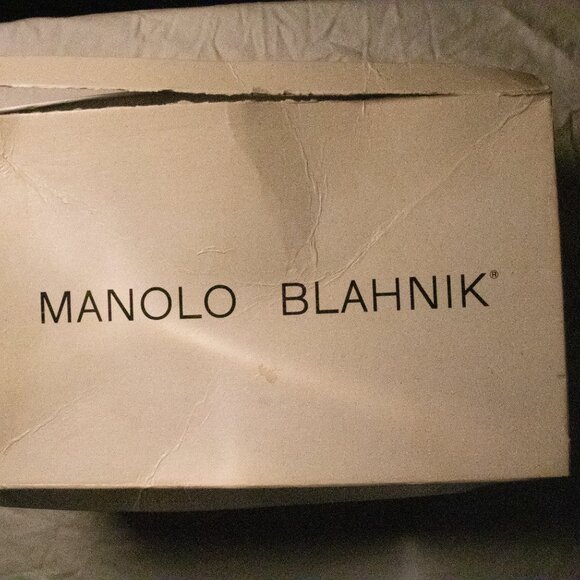 Manolo Blahnik's "Tayler" pump in two-tone purple and fuchsia RARE size 42 - Picture 11 of 11